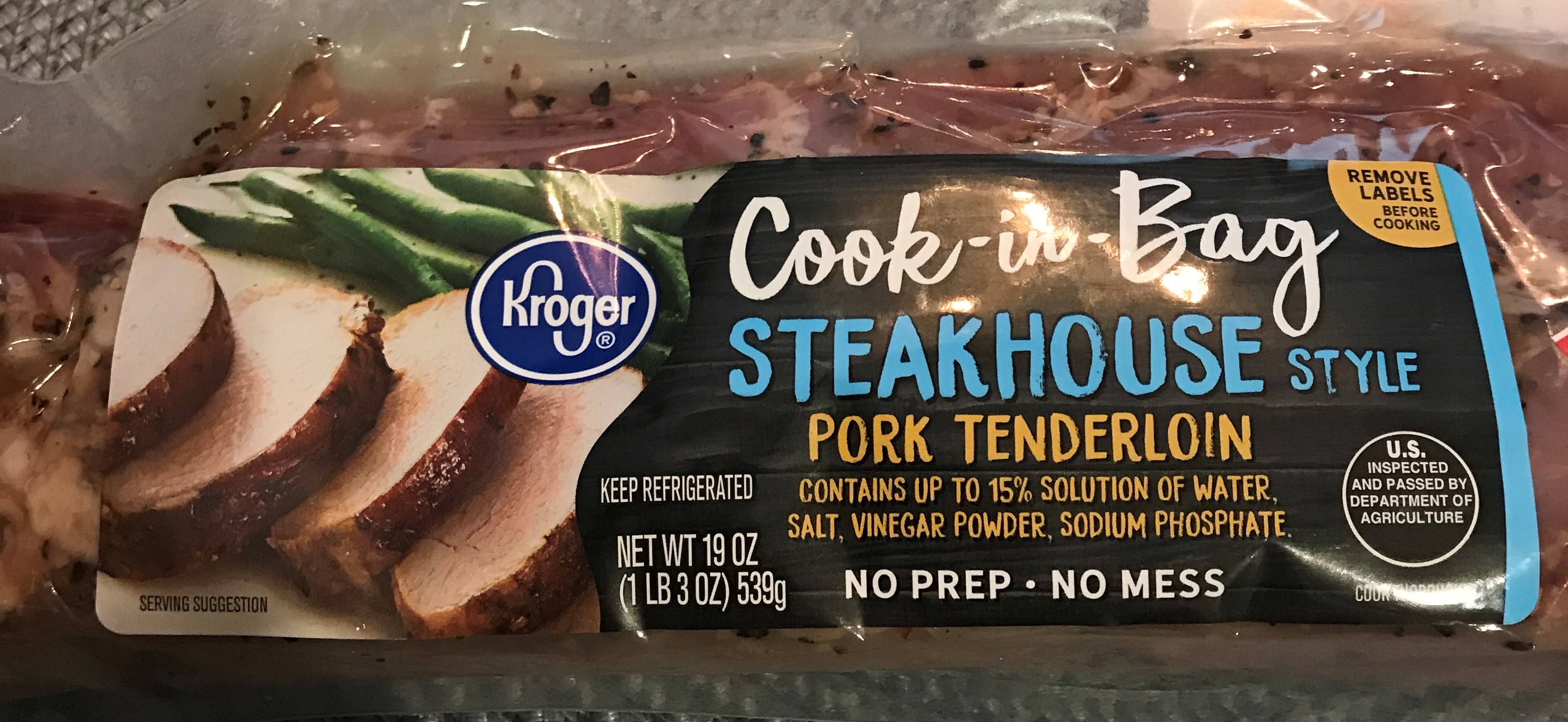Kroger Steakhouse Style Pork Tenderloin Food Library Shibboleth