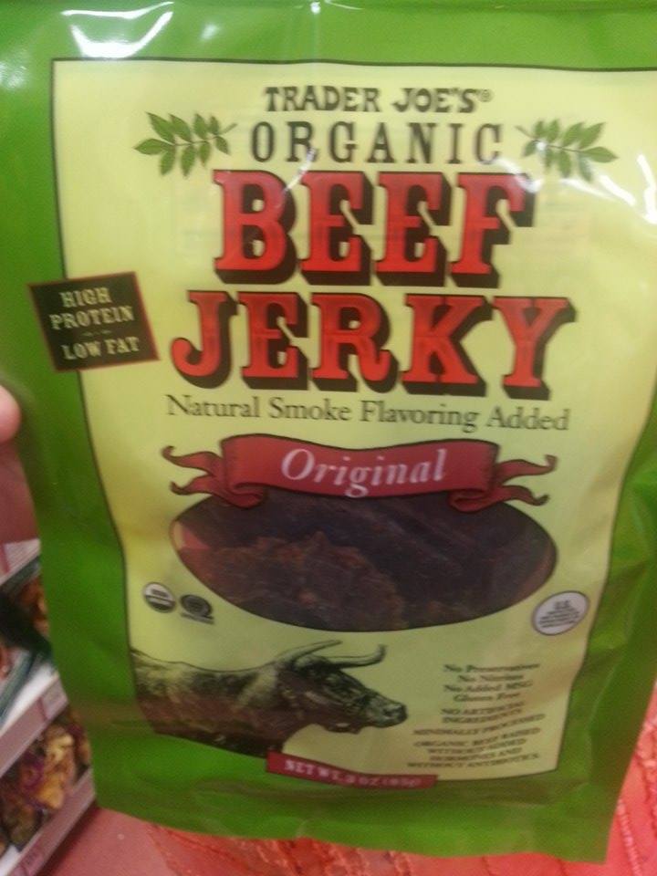 Trader Joe's Organic Beef Jerky Food Library Shibboleth